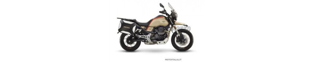 Accessori per Moto Guzzi V85 TT e linea di abbigliamento dedicata.