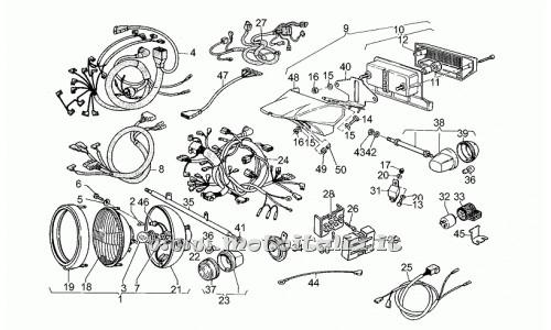 ricambio per Moto Guzzi II 350 1981-1985 - Rosetta 5,25x14x1,5 - GU95100059