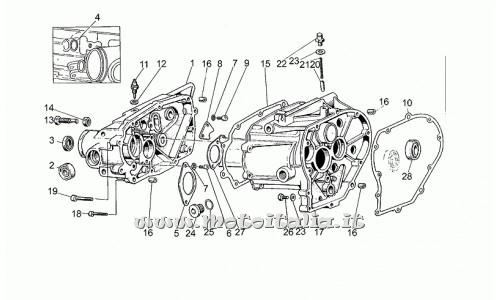 ricambio per Moto Guzzi III Pol.-PA VechioTipo 500 1982-1990 - Rosetta zigrinata 6,4x10x0,7 - GU14217901