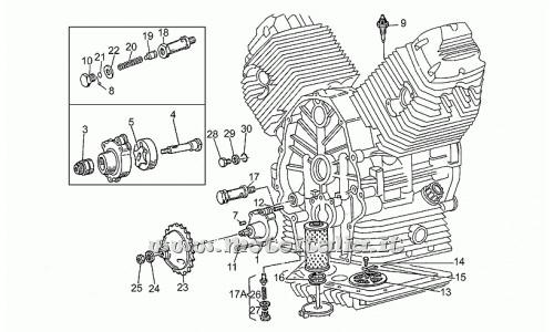 ricambio per Moto Guzzi Florida 650 1986-1992 - Rosetta 14,5X20X1 - GU95100523