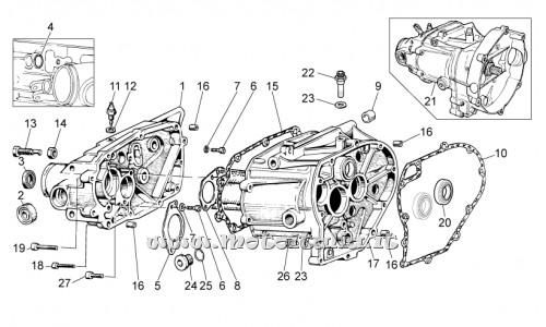 ricambio per Moto Guzzi V7 Racer 750 2011 - Dado basso M12x1,25 - GU92606512