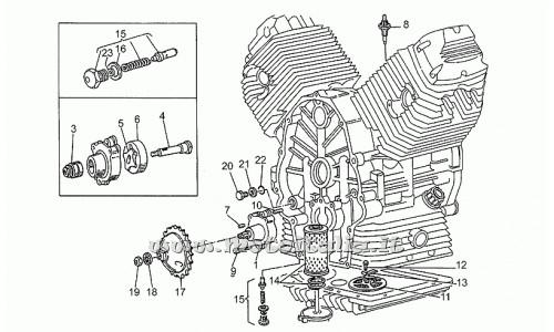 ricambio per Moto Guzzi PA Vecchio Tipo 750 1992-1996 - Sensore press.olio - GU31999581