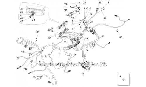 ricambio per Moto Guzzi California 1400 Custom ABS 2012 - 2013 - Tappo connettore diagnosi ECU - 582928