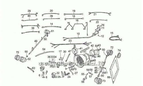 ricambio per Moto Guzzi 850 T3 e Derivati Calif.-T4-Pol.-CC-PA 850 1979-1985 - Rosetta 10,2x18x2 - GU95004210