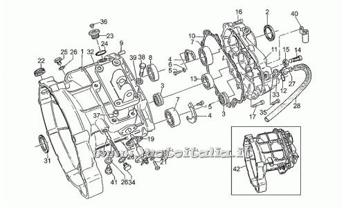 parts for Moto Guzzi 1100 Sport Injection 1996-1999 - Screw M8x22 - GU98054422
