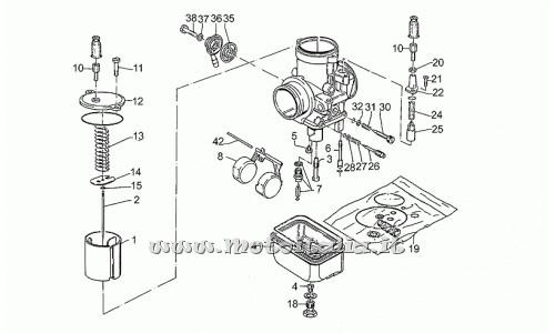 parts for Moto Guzzi 650 1987-1989 - needle valve - GU19934600