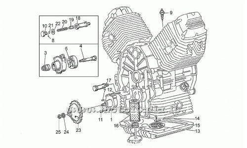ricambio per Moto Guzzi 650 1987-1989 - Rosetta 14,5X20X1 - GU95100523