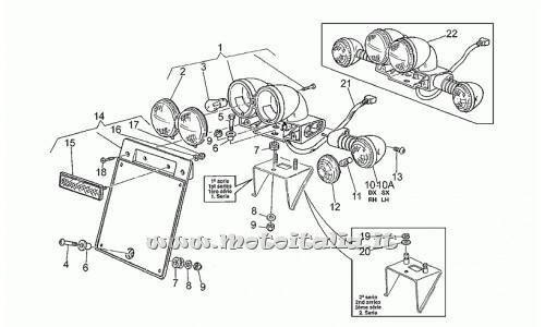 ricambio per Moto Guzzi California 1100 1994-1997 - Rosetta di spallamento 0,5 mm - GU95100332