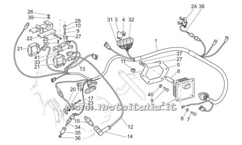 parts for Moto Guzzi California Alum.-Tit. PI Cat. 1100 2003-2004 - Rosetta 6,4x12x1,2 - GU95100141