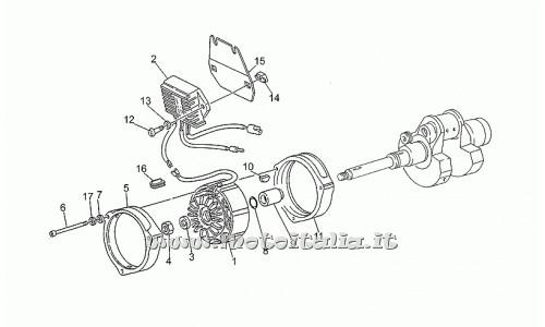 Moto-Guzzi California EV Parts Alternator - Regulator