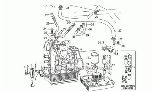 ricambio per Moto Guzzi California EV - Raccordo filtro olio - GU30003800