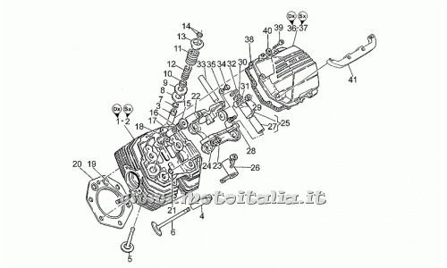 ricambio per Moto Guzzi California EV - Coperchio testa lucidato - GU30023670