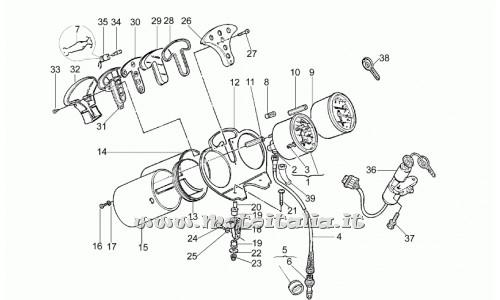 ricambio per Moto Guzzi California Special 1100 1999-2000 - Rosetta 6,15x11x0,8 - GU95004206
