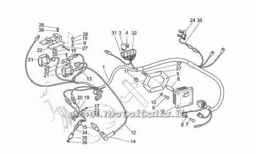 ricambio per Moto Guzzi California Special Sport 1100 2001-2002 - Rosetta 6,4x12 - GU03013800