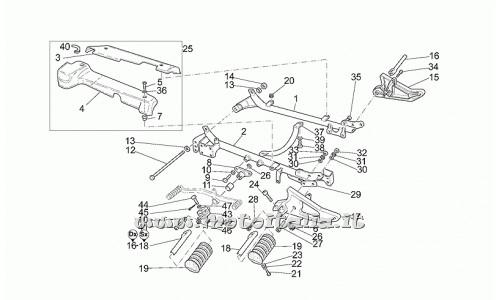 parts for Moto Guzzi California Stone in 1100 from 2001 to 2002 - Rosetta 6,4x12 - GU03013800