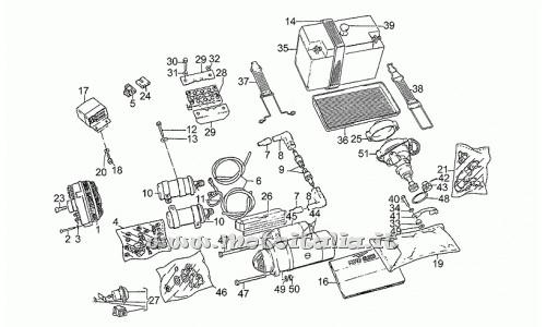 ricambio per Moto Guzzi Le Mans 1000 1983-1994 - Kit revisione ruttore - GU14719800