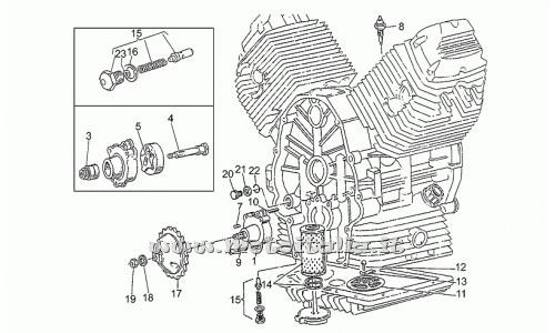 ricambio per Moto Guzzi Nevada 350 1992-1993 - Rosetta 10,5x16x1 - GU19149800