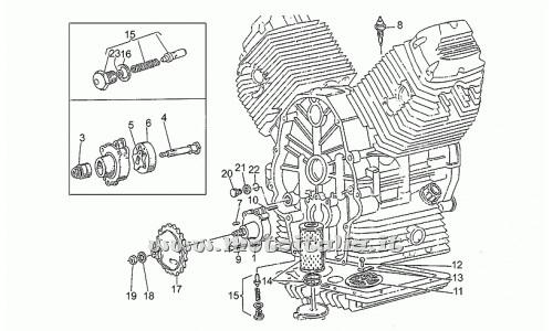 ricambio per Moto Guzzi Nevada 350 1993-1997 - Guarnizione in alluminio 14,25 - GU18161150