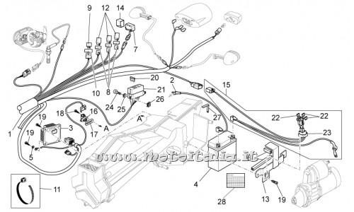 ricambio per Moto Guzzi Nevada Classic IE 750 2009 - Rosetta 5,25x14x1,5 - GU95100059