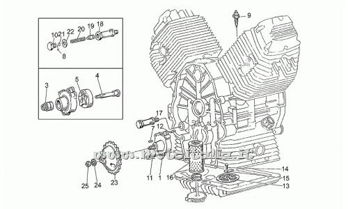 ricambio per Moto Guzzi 350 1987-1990 - Rosetta 14,5X20X1 - GU95100523