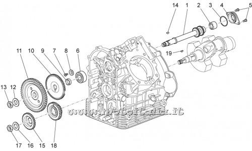 ricambio per Moto Guzzi Stelvio 1200 - NTX - ABS 1200 2009-2010 - Rosetta elastica 19x34x1,5 - GU14433400
