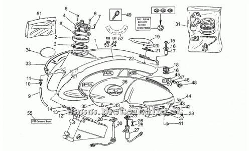 ricambio per Moto Guzzi Centauro 1000 1997-1999 - Tubo 5X9 - GU00823944050